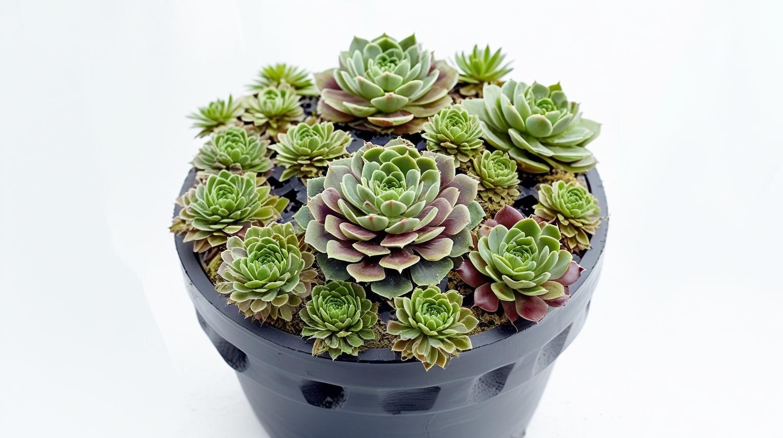 Succulents Sempervivum Assortment Rooted Starter Plant (Pack of 3)