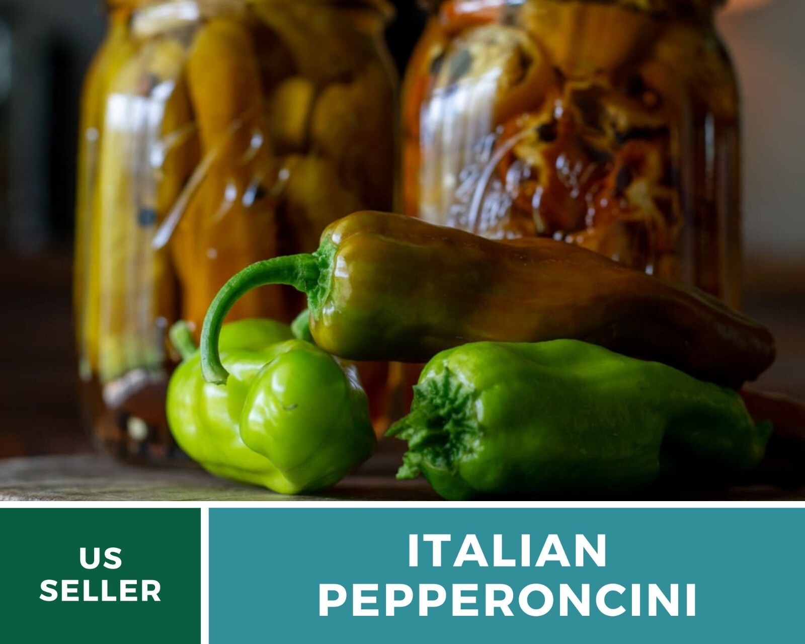 Pepper, Pepperoncini – Heirloom Seeds – GMO Free – Easy To Grow (Capsicum annuum