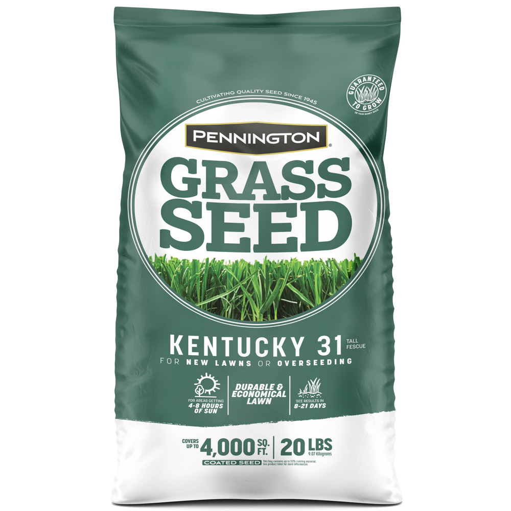 PENNINGTON GRASS SEED Kentucky Tall Fescue for Sun to Partial Shade