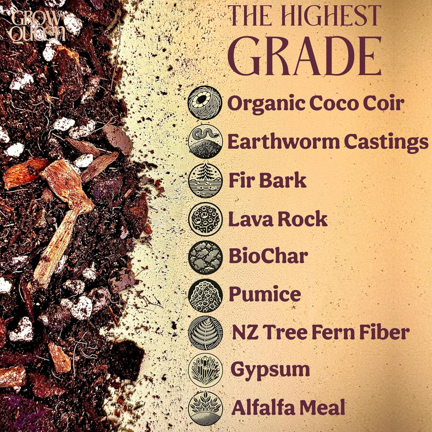 Craft Aroid Potting Mix- Elite Organic Alocasia, Philodendron, Monstera Soil Mix