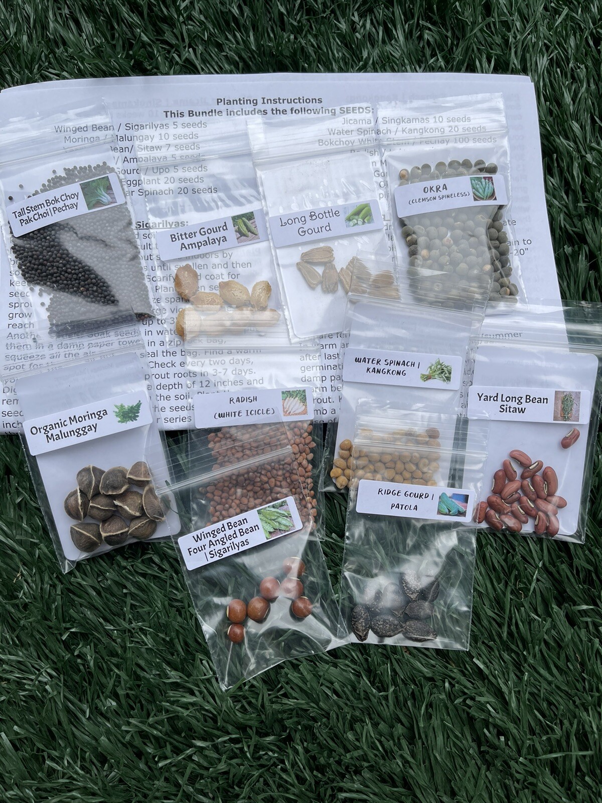 10 Packet of SEEDS + 3 FREE Packet | Asian SEEDS Bundle for Planting