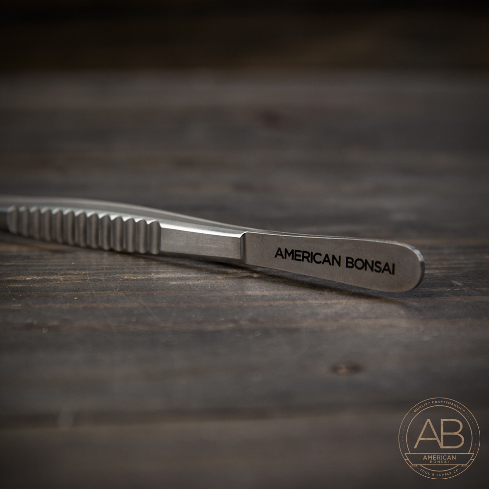 American Bonsai Stainless Steel STRAIGHT Tweezers