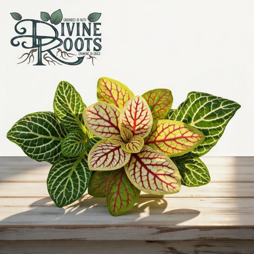 Fittonia Terrarium Builder Bundle – 4 Assorted Rooted Plants Live House Plants