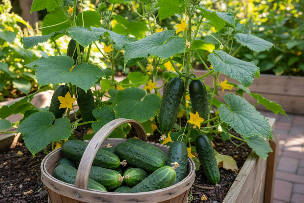 Homemade Pickles – Cucumber Seeds | Crisp Pickling Cucumbers 30 seeds