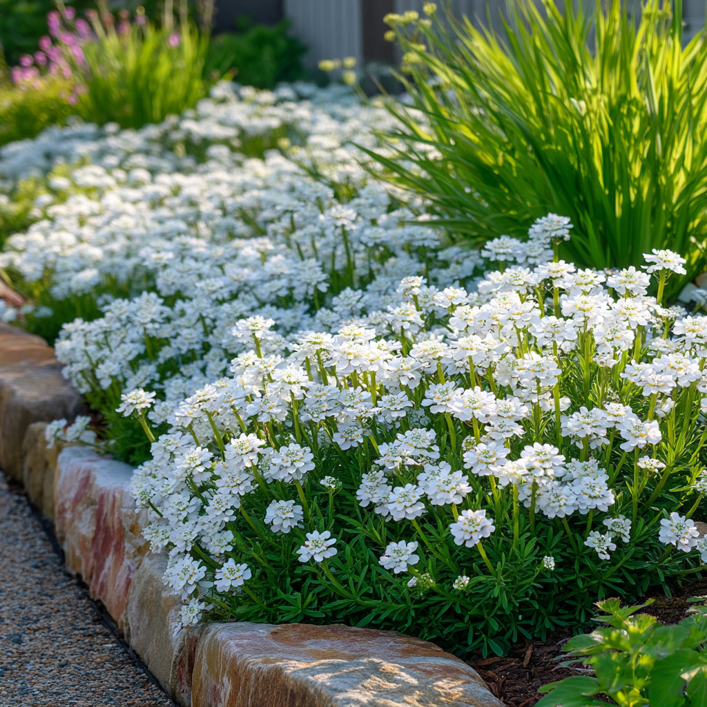 Empress Rocket Candytuft 200 Seeds | Fragrant White Flower Spikes