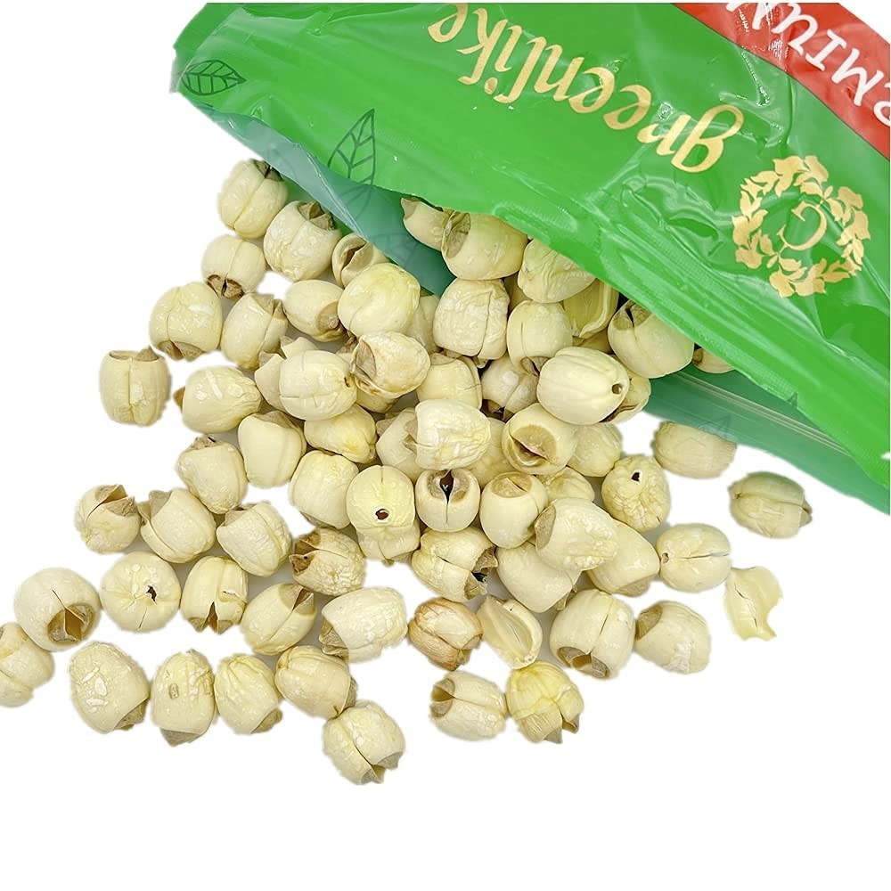 12oz Dried Lotus Seeds – Healthy Snacking from Authentic Chinese Cuisine