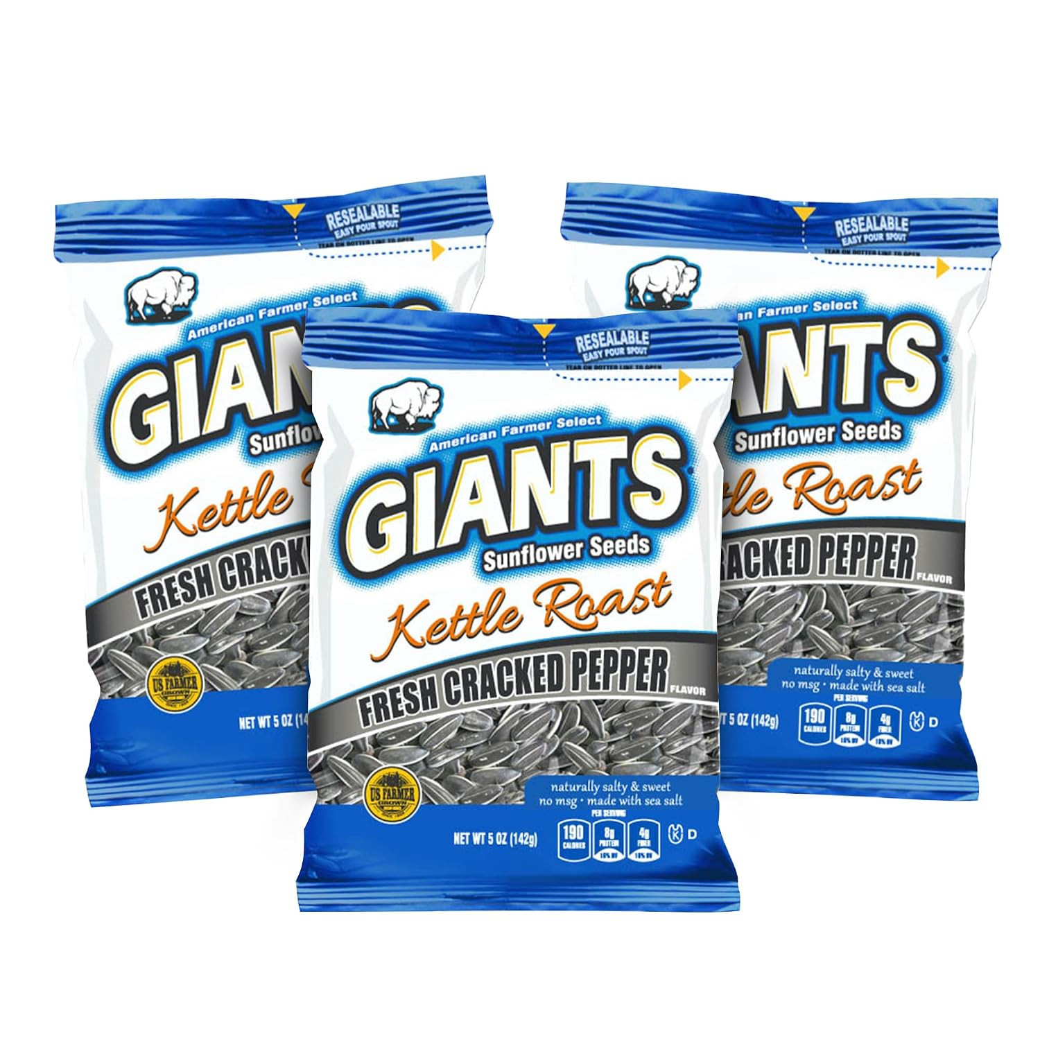 GIANTS KC Style BBQ Sunflower Seeds – Sunflower Seeds Bulk, Roasted Sunflower Se