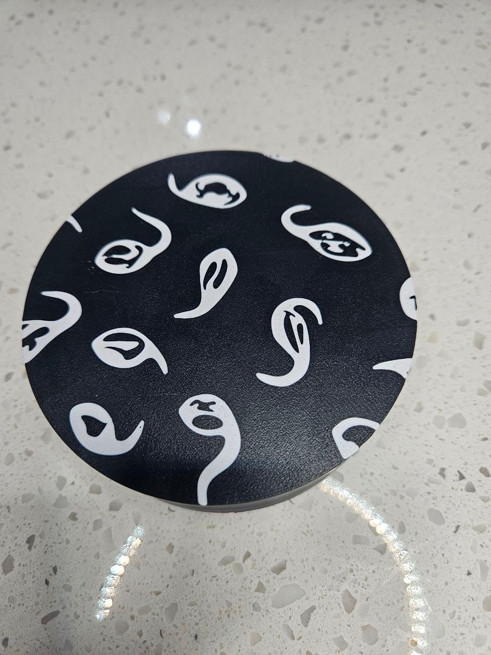 Black Seed Puck (White Inlay Design) Premium Germination Kit System