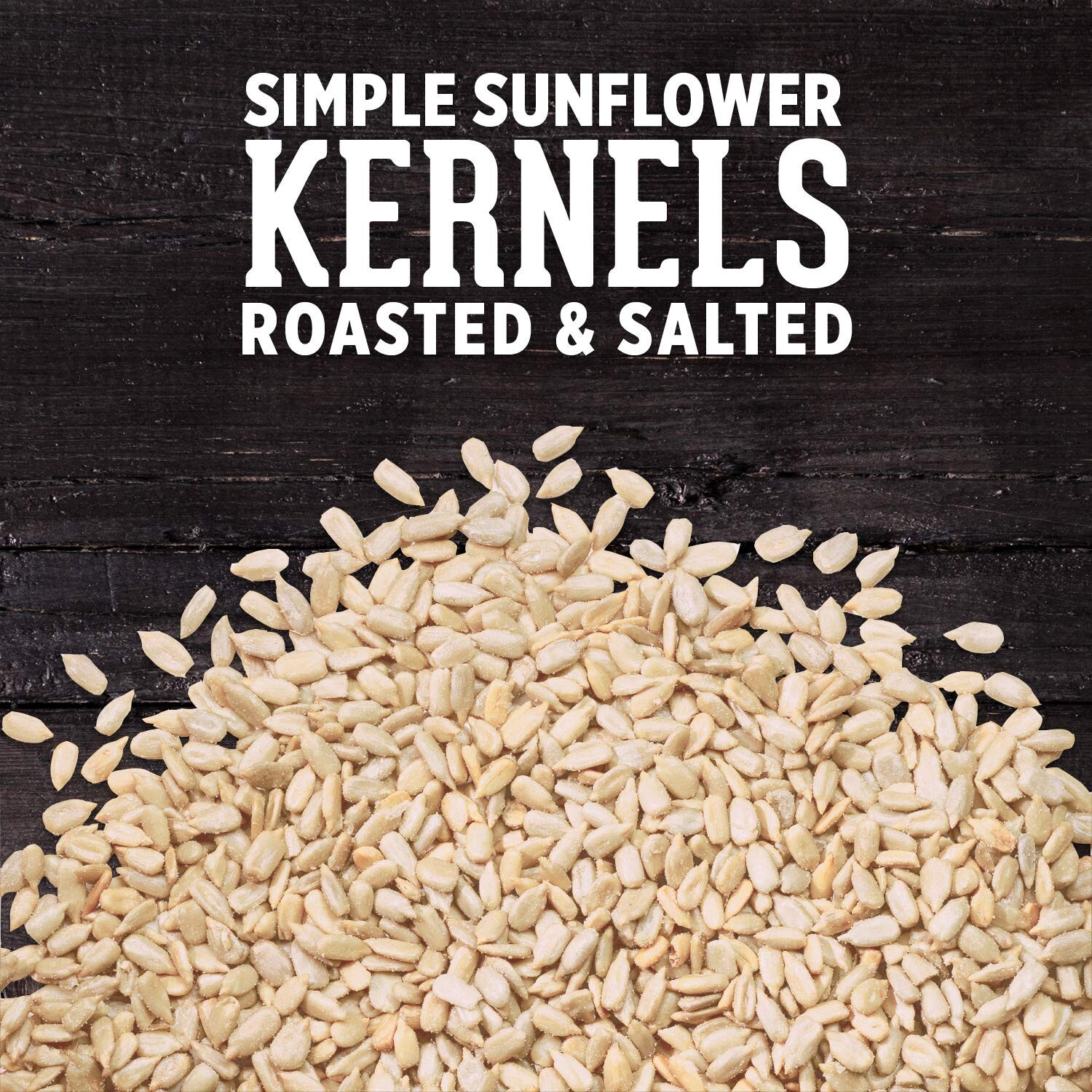 Roasted and Salted Sunflower Kernels – Crunchy, Salty, Low Carb – 8.5 oz, Pack
