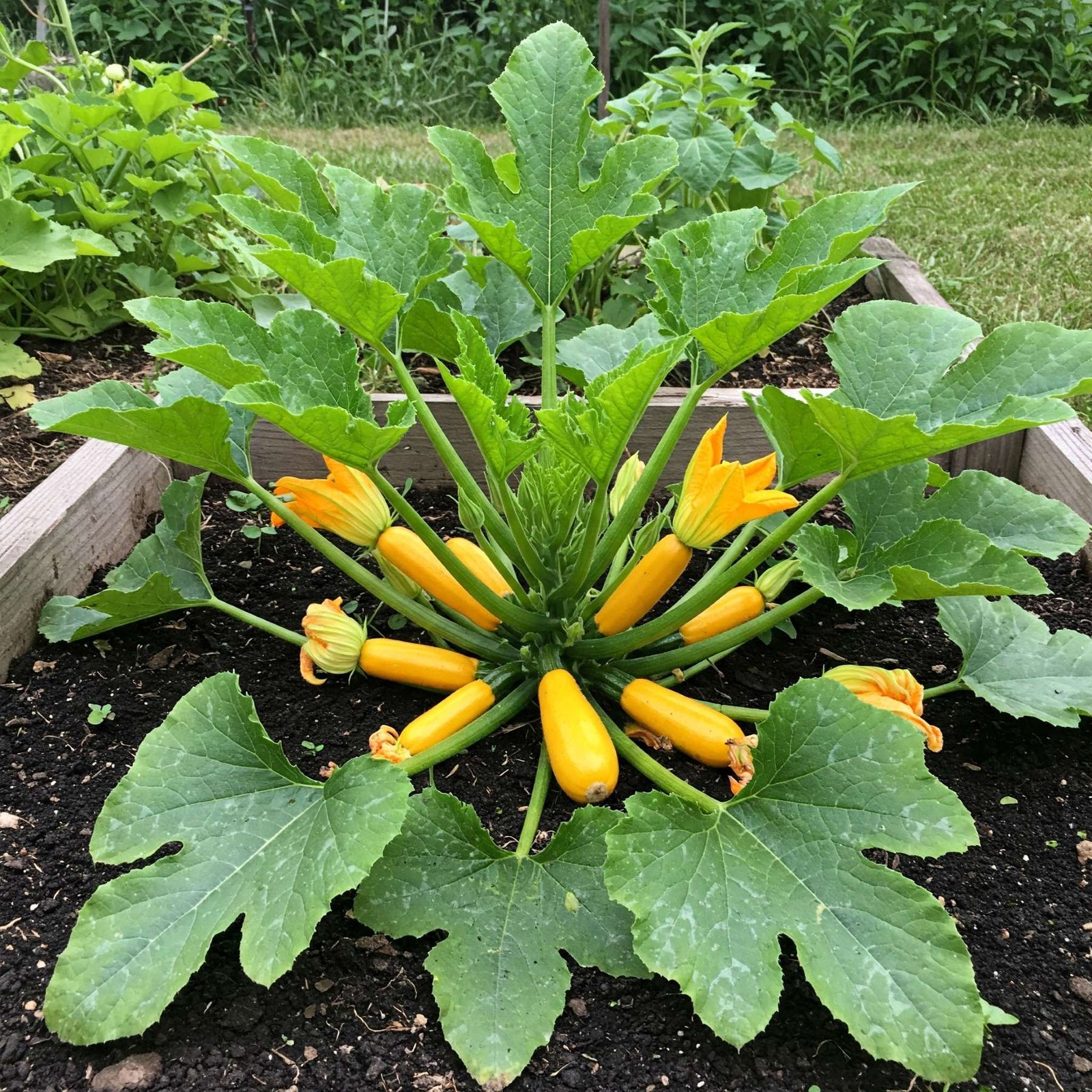 Mr. Fothergill’s Courgette (Zucchini) Yellow Seed Oh Sow Simple, Easy to Grow