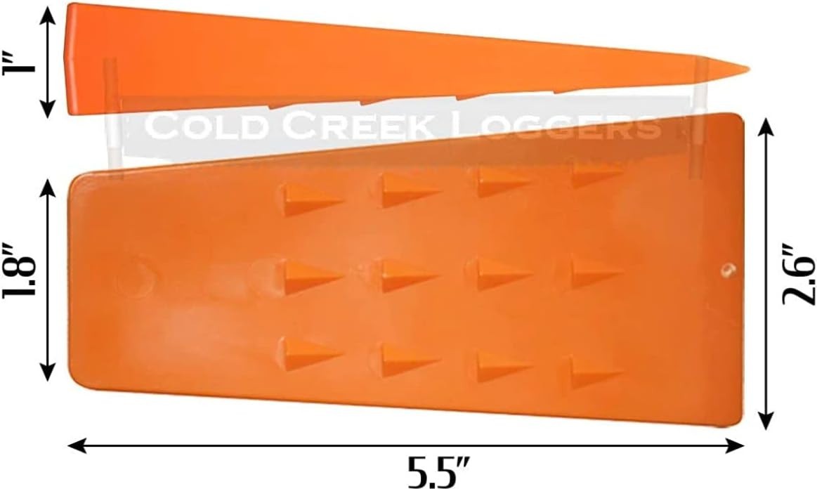 5.5″ Orange Tree Cutting Wedges Set of 15 – Durable, Weather-Resistant Design