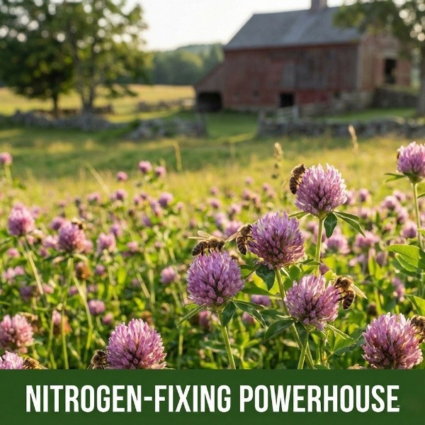 Old Cobblers Farm™ Wicked Tuff Turf Red Clover (Legumes) – Vibrant Cover Crop