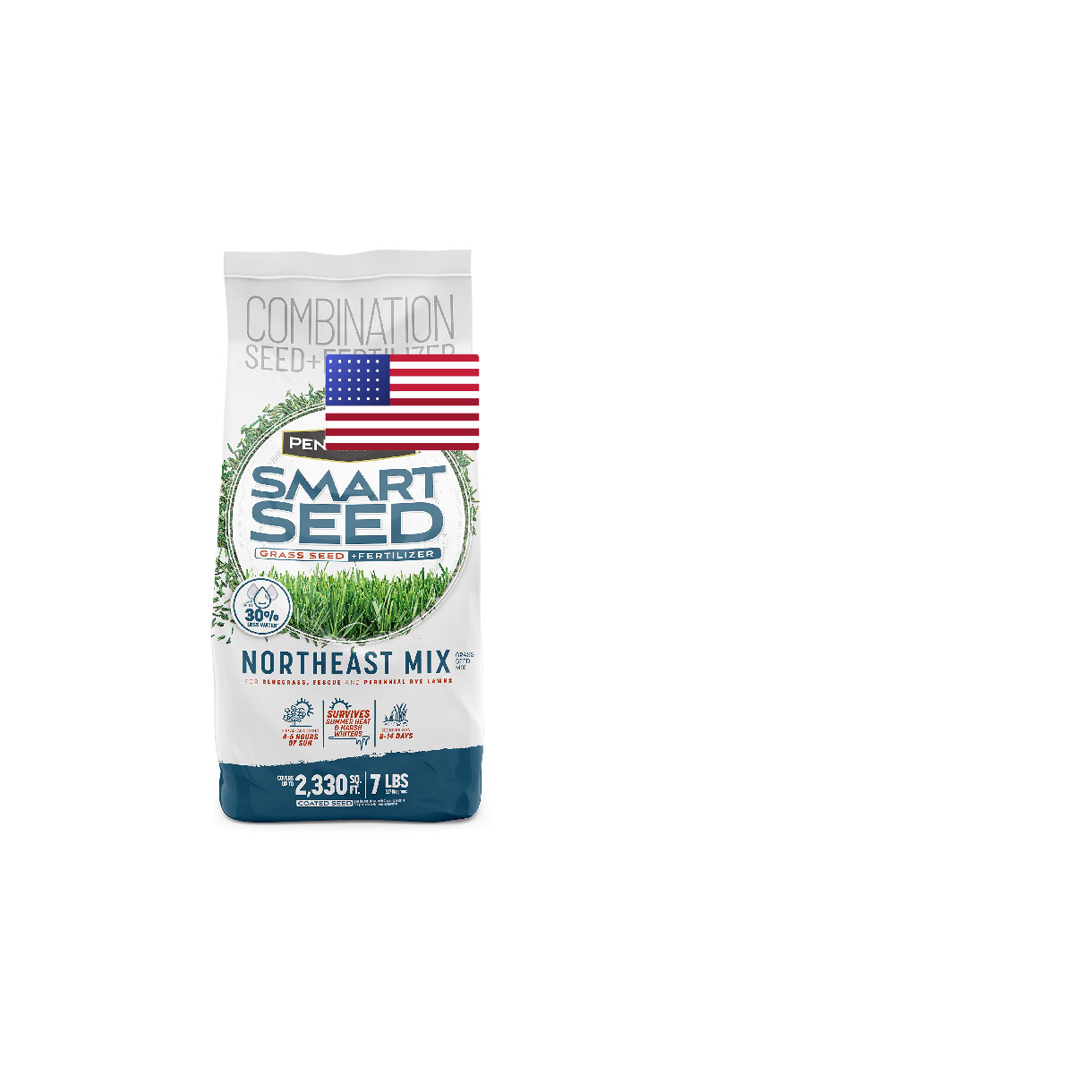 Pennington Smart Seed Northeast Grass Mix 7 Lb 100543707