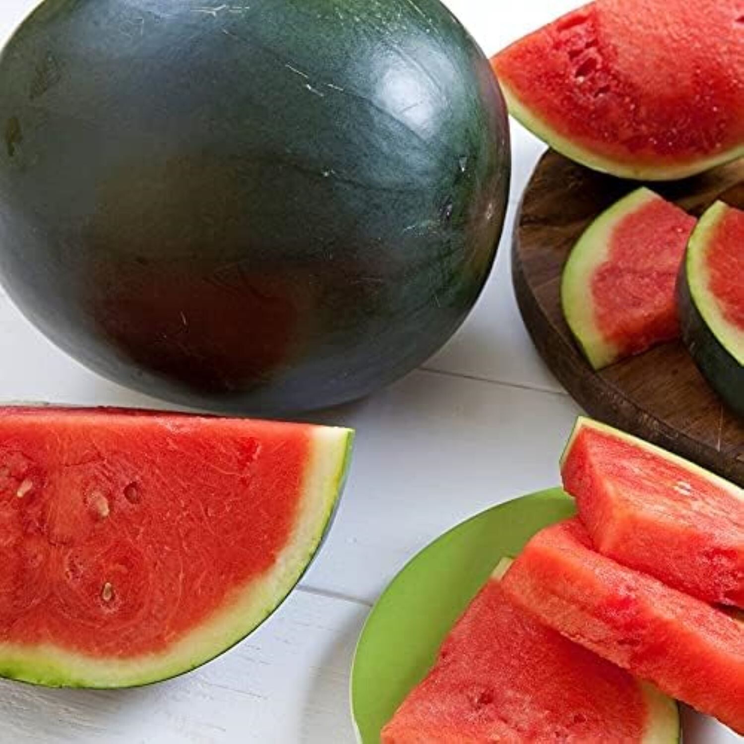 BLACK DIAMOND WATERMELON SEEDS 30-35 lbs – VERY SWEET 25 SEEDS FREE SHIPPING