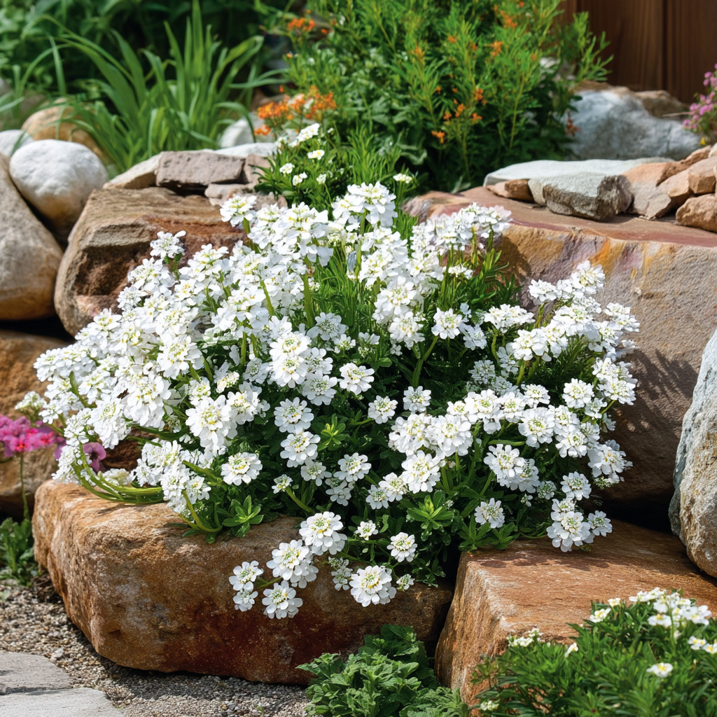 Empress Rocket Candytuft 200 Seeds | Fragrant White Flower Spikes
