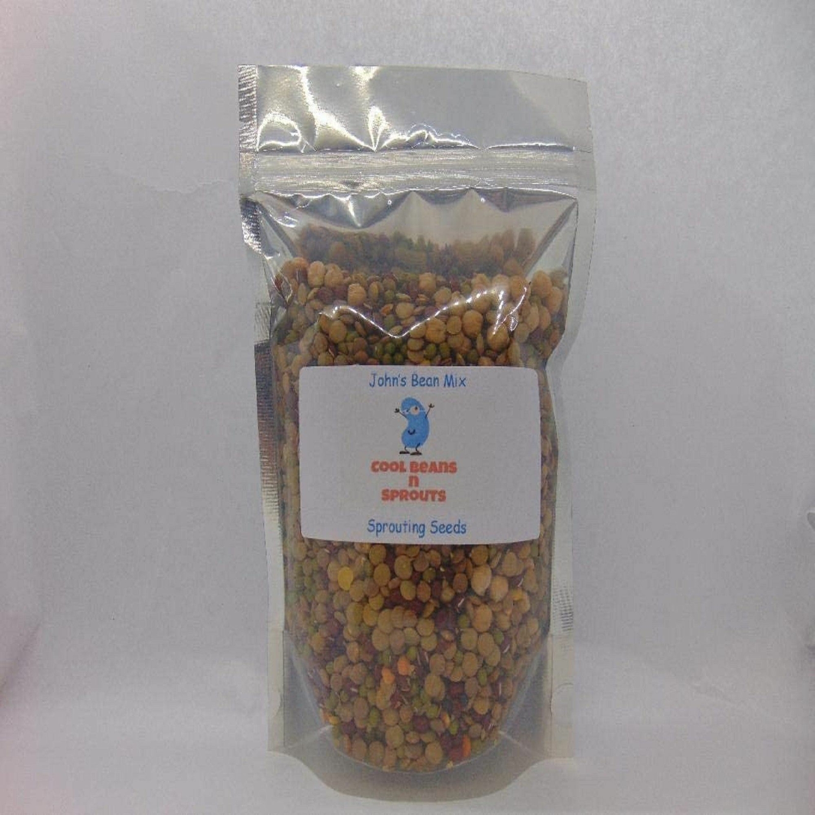 John’s Rootin Tootin Bean Mix “Cool Bean N Sprouts ” Brand , A USA Business.