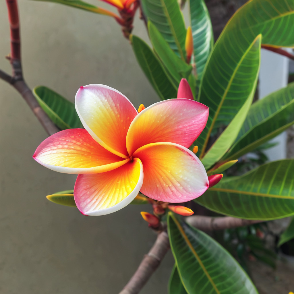 5 Plumeria Seeds Perennial Flowers Flower Frangipani “Orange Yellow Pink”