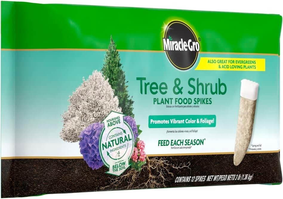 Nutrient-Rich Tree & Shrub Plant Food Spikes – Perfect for Spring & Fall Care