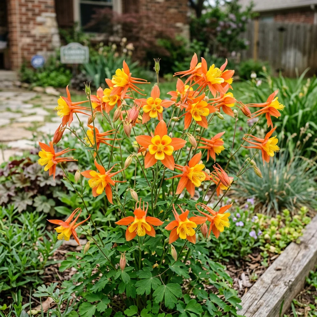 350 Orange Columbine Seeds for Planting – Heirloom Orange Columbine Flower