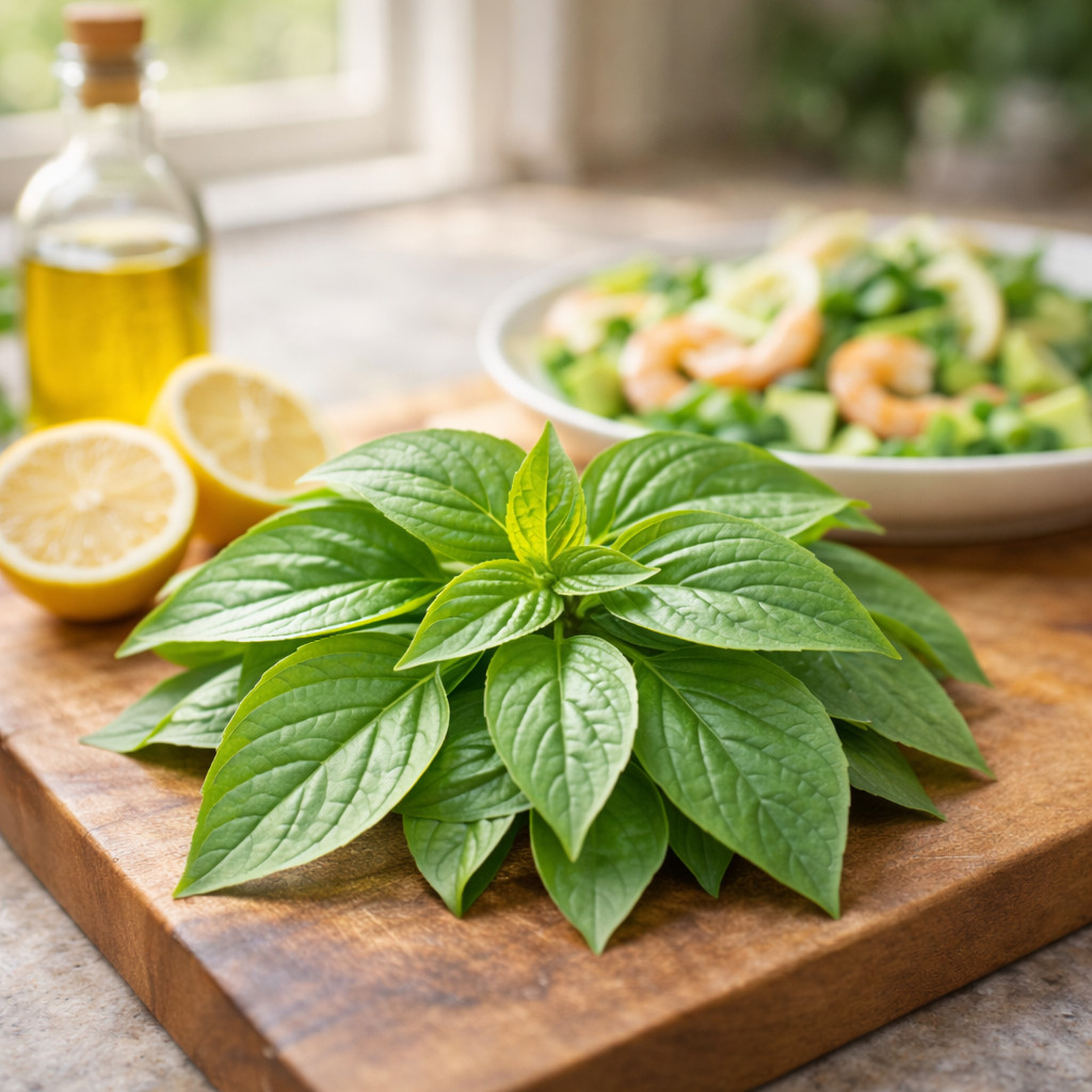 Lemon Basil Seeds | Citrus-Scented Herb | Easy to Grow Basil 250 seeds