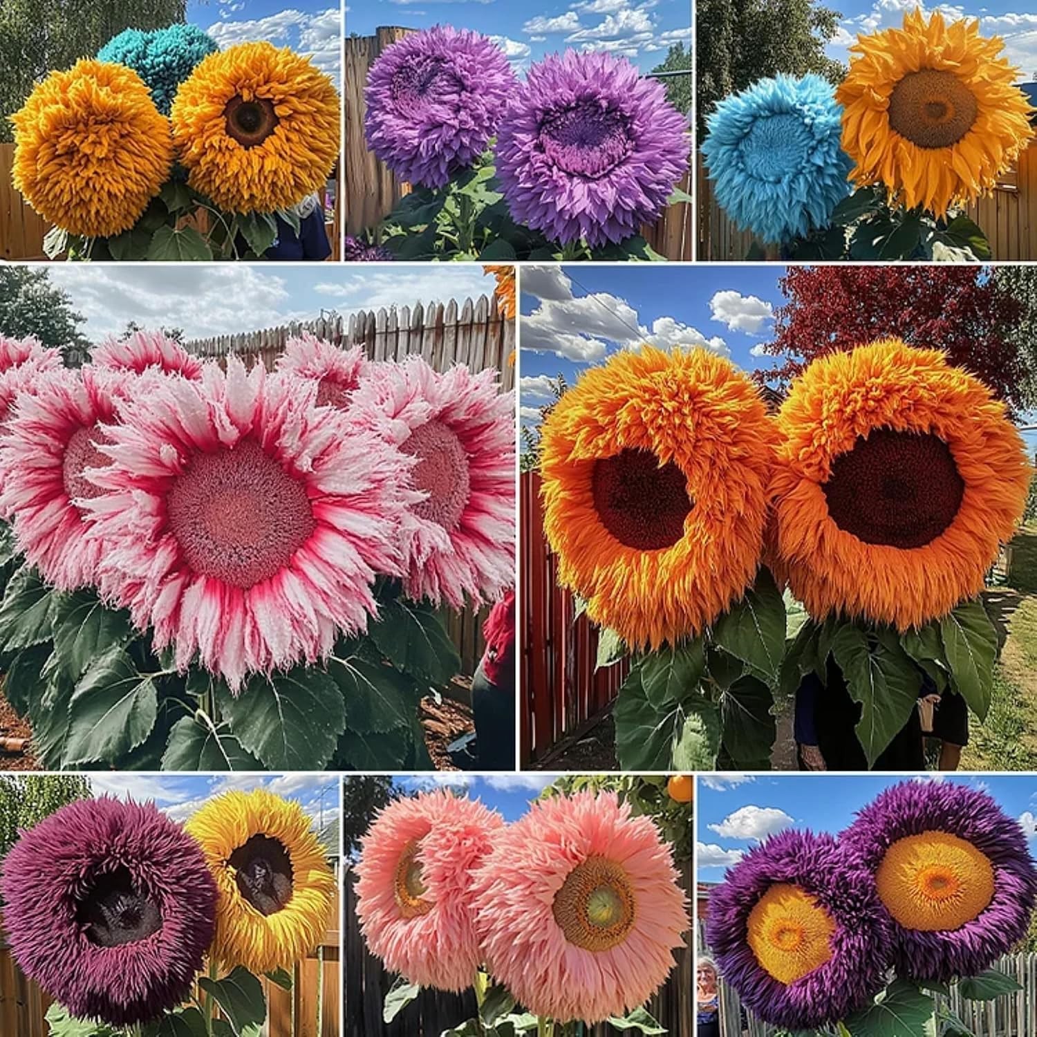 700+ Sunflower Seeds for Planting Giant Teddy Bear Sunflower Heirloom NonGMO…
