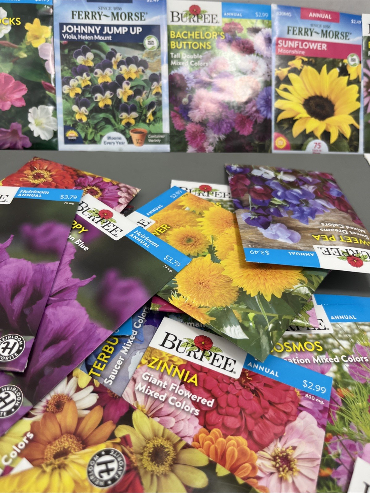 100 Flowers annual perennial Plant Seeds (Assorted Lot ) sell by 11/26 Garden