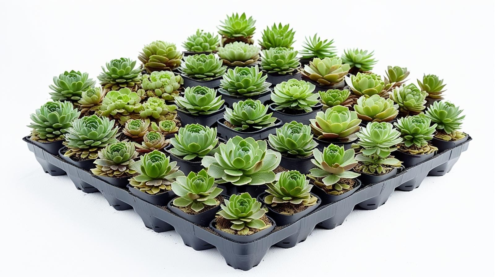 Succulents Sempervivum Assortment Rooted Starter Plant (Pack of 3)