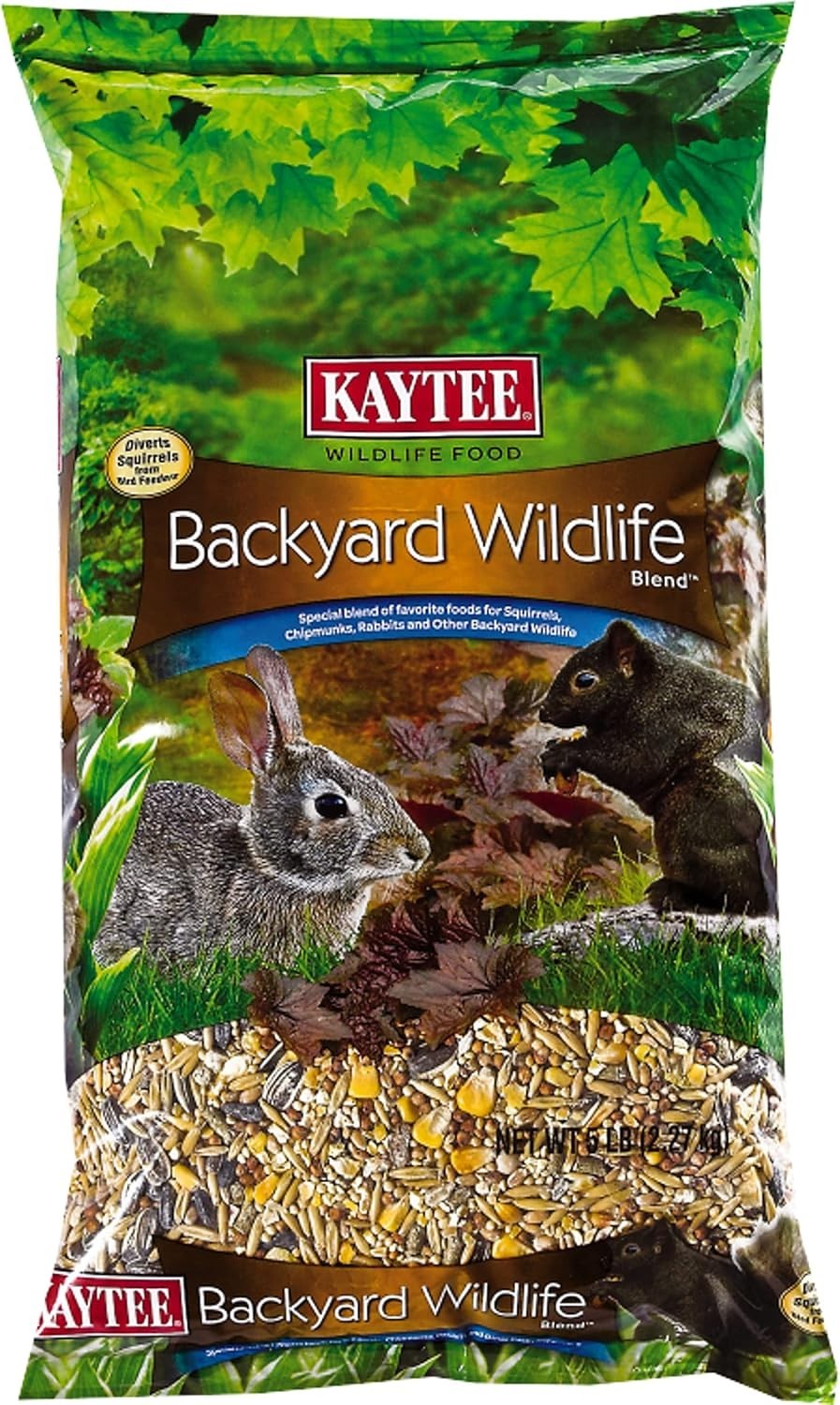 Kaytee 5-Pound Backyard Wildlife Blend for All Life Stages – Chicken Flavor