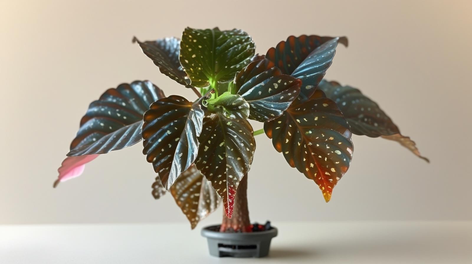 Angel Wing Begonia Fannie Moser Live Rooted Starter House Plant BUY 2 GET 1 FREE