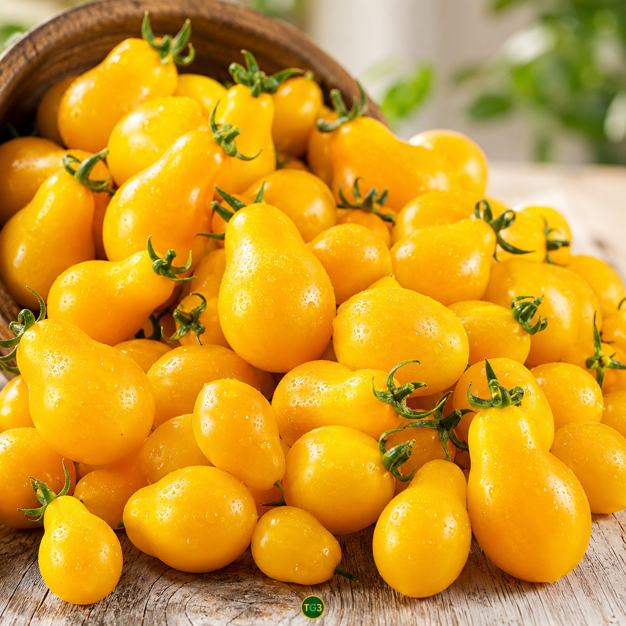 TOMATO YELLOW PEAR CHERRY RARE HEIRLOOM VEGETABLE GARDEN NON-GMO 30+ SEEDS USA