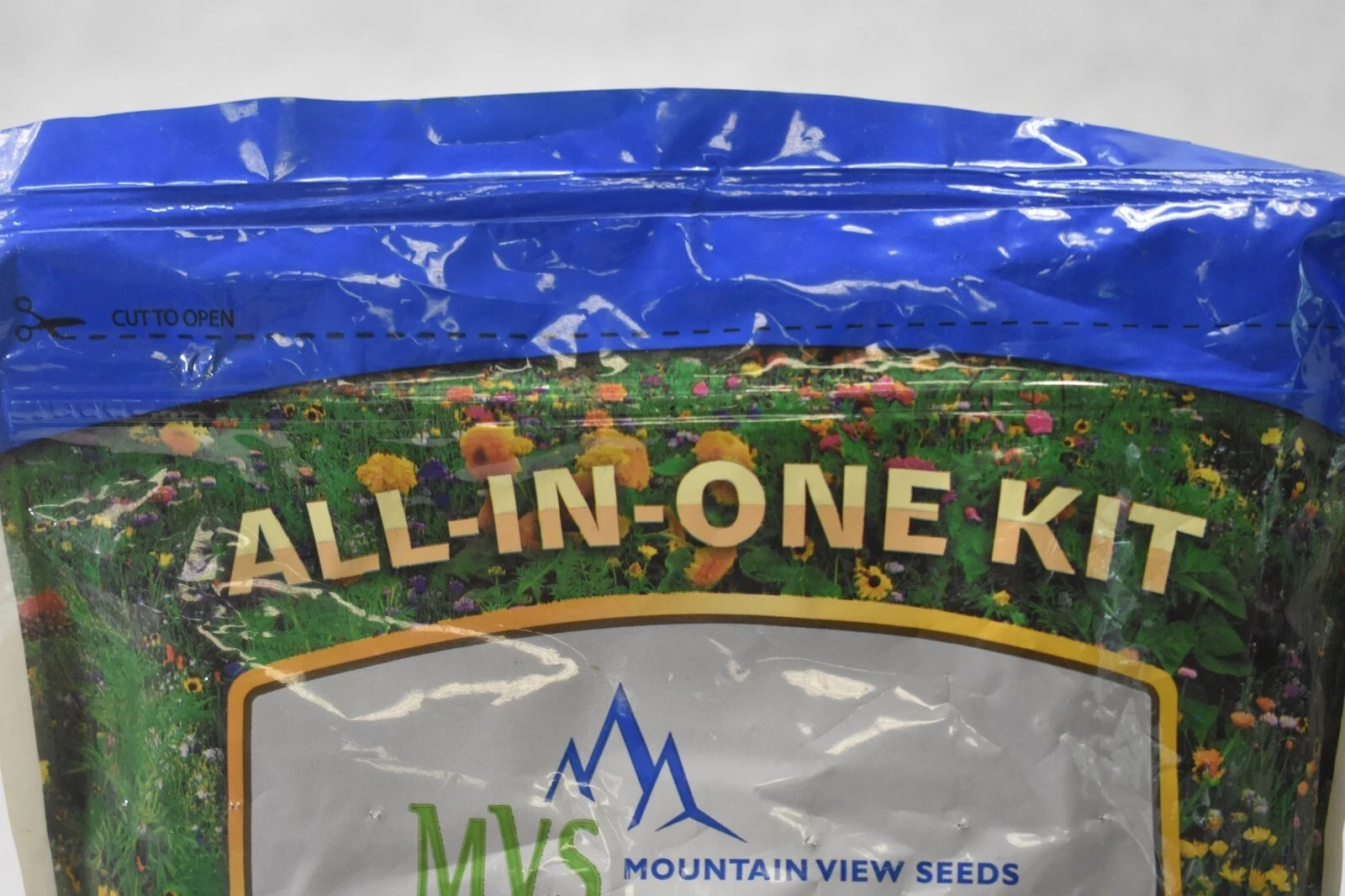 Mountain View Seeds Shady Wildflowers 2lb Bag 100571 Flower Seed & Mulch Kit