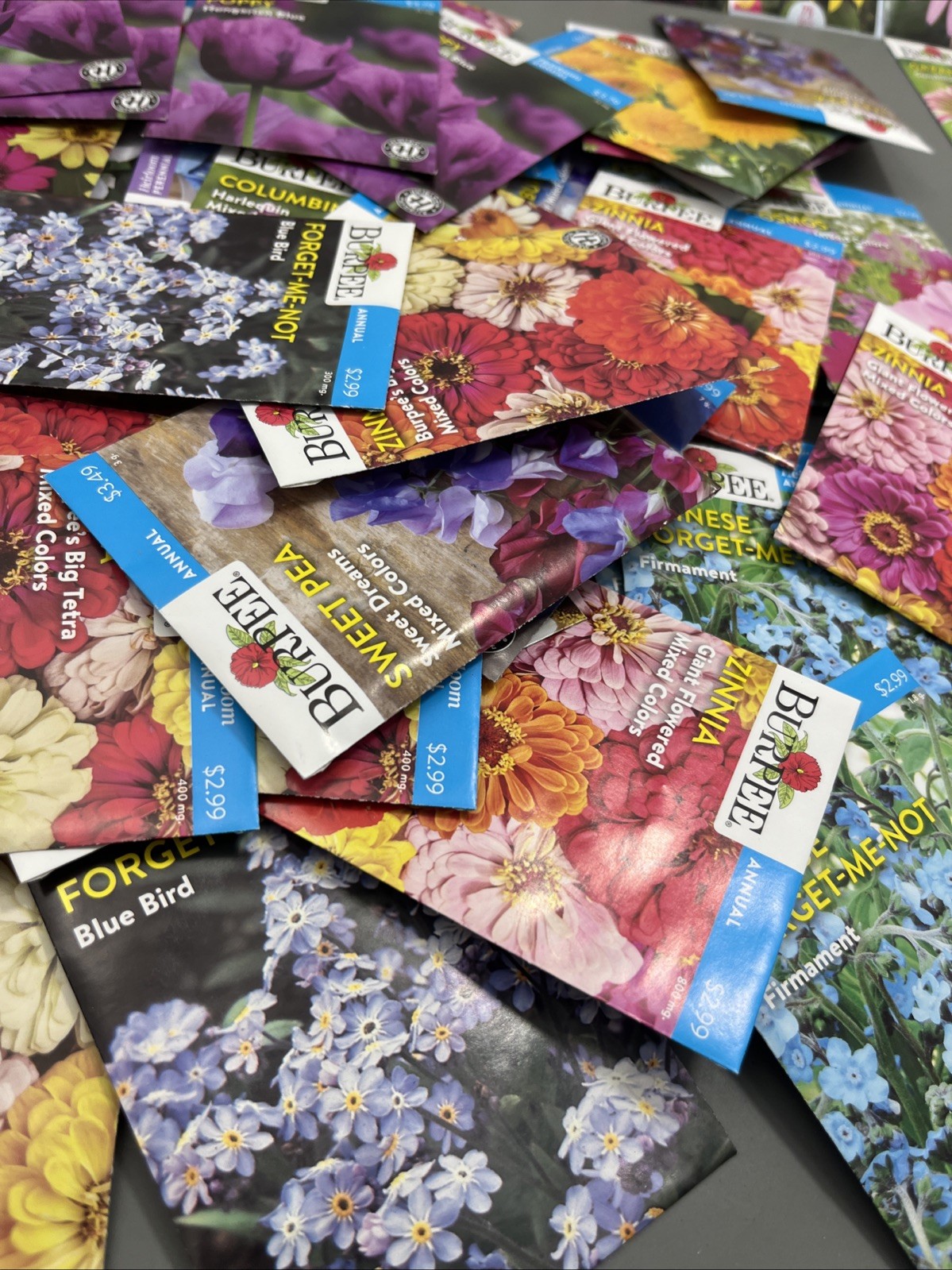 100 Flowers annual perennial Plant Seeds (Assorted Lot ) sell by 11/26 Garden