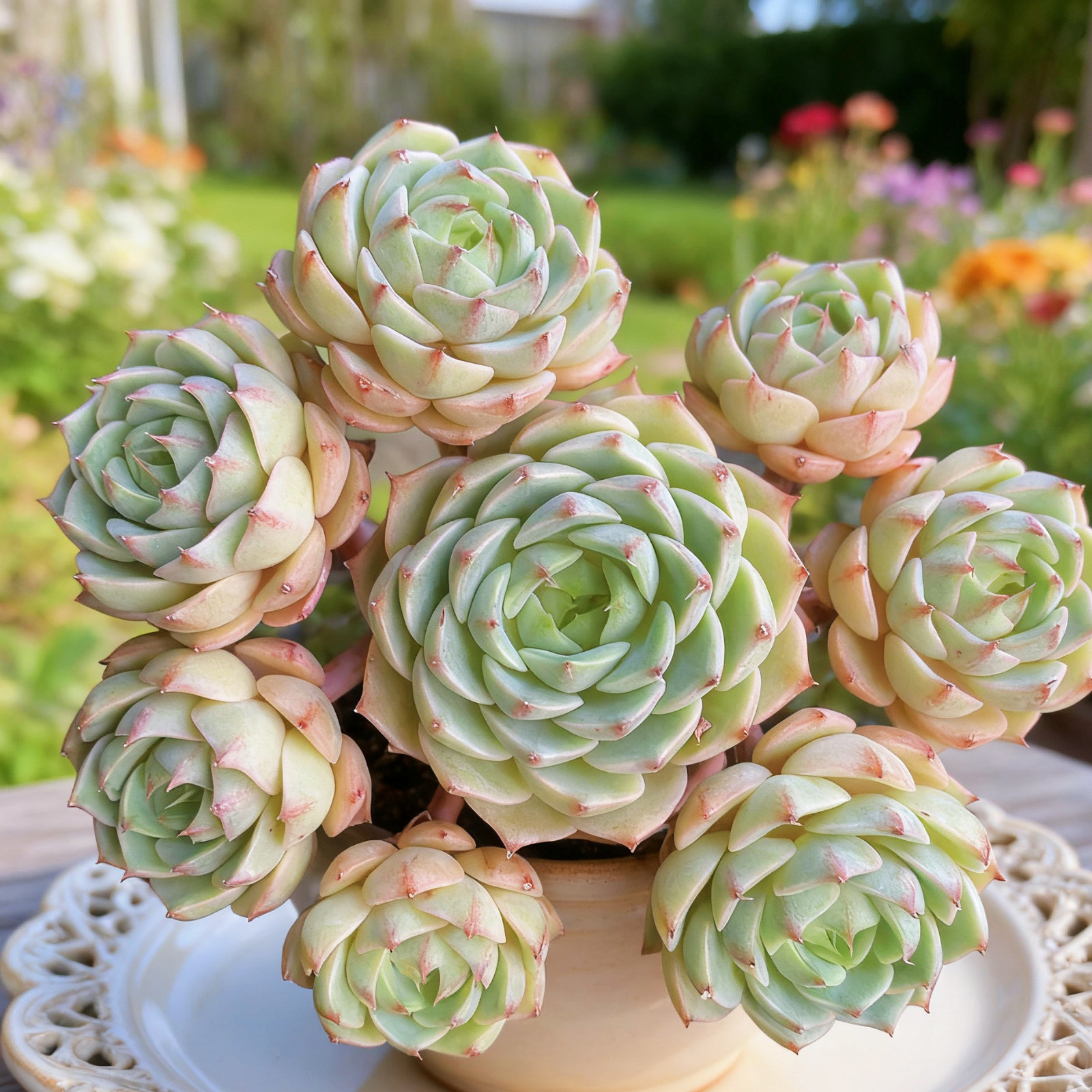 Echeveria Ben Badis Rare Succulent Plant, Bare Root Easy Care Live