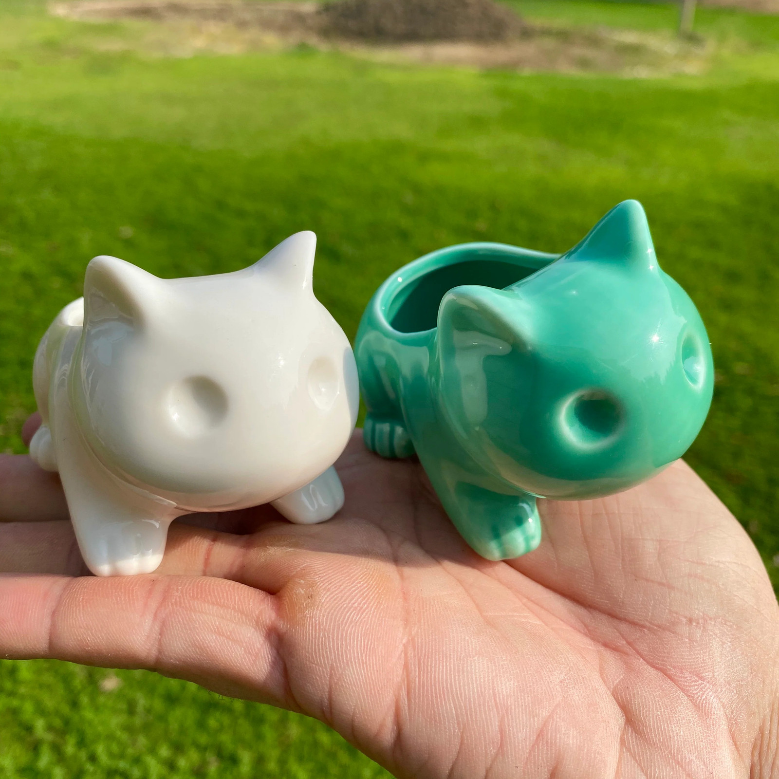 Bulbasaur Planter br (Includes Drainage Hole For Non Air Plants)