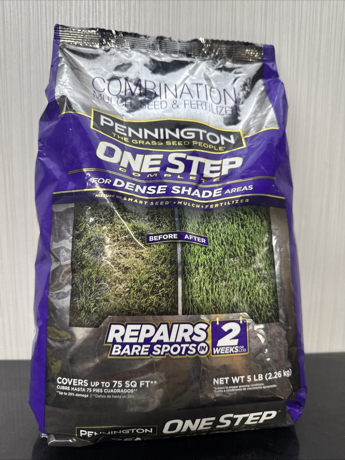 Pennington One Step Complete Patch And Repair Grass Seed Mix 5lbs