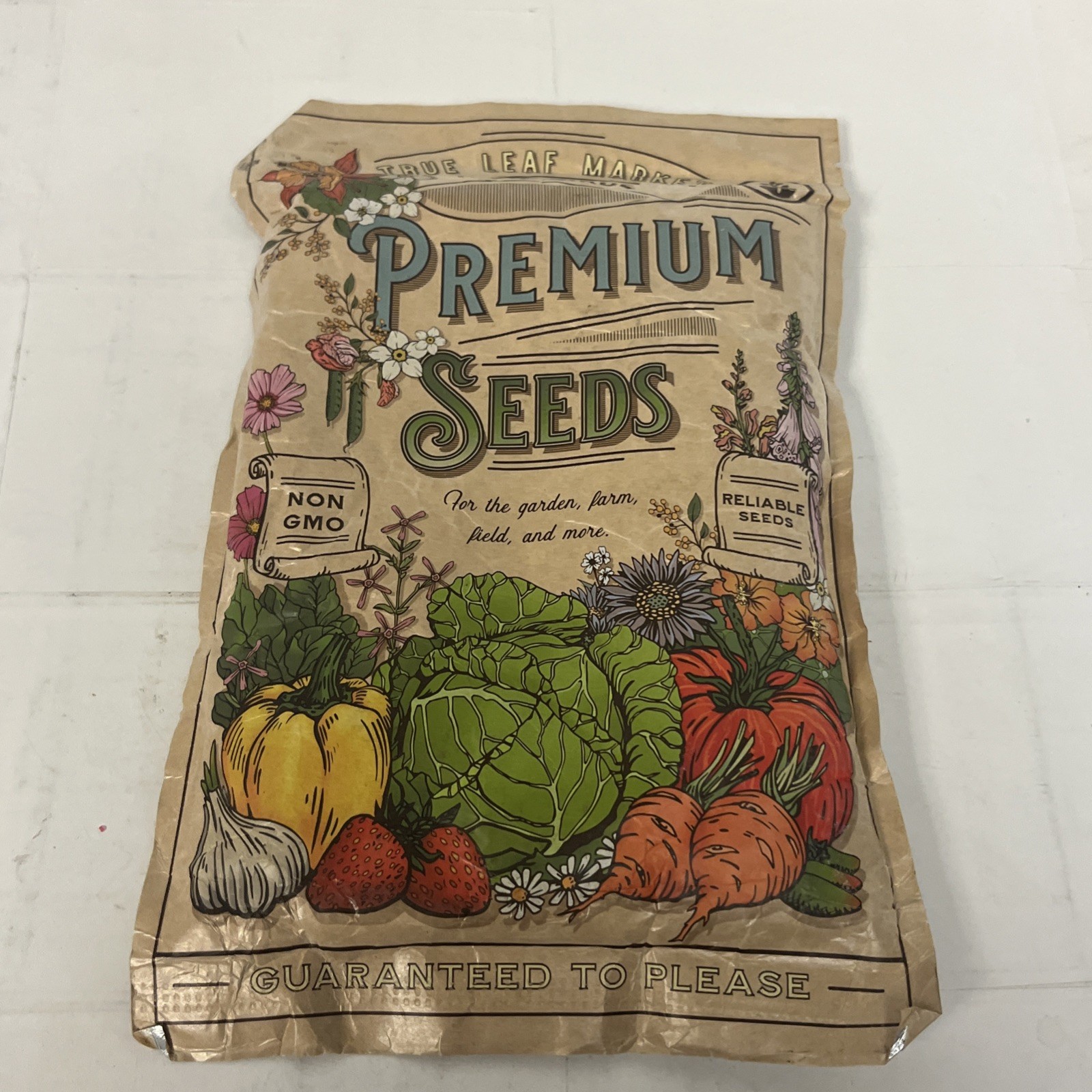 True Leaf Market Premium Seeds Garden Cover Crop Mix Clover Trio Asst 1lb Bag