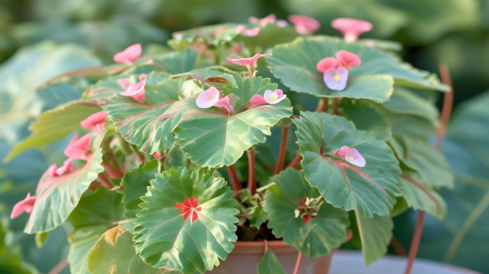 Angel Wing Begonia Richmondensis Pink Rooted Starter Plant BUY 2 GET 1 FREE