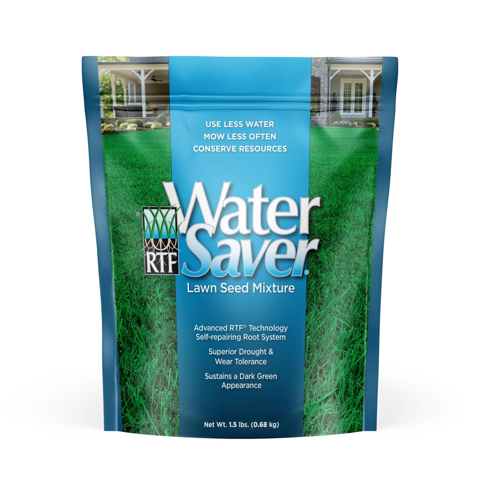 Barenbrug Water Saver Tall Fescue Grass Seed Sun Shade 1.5 lb