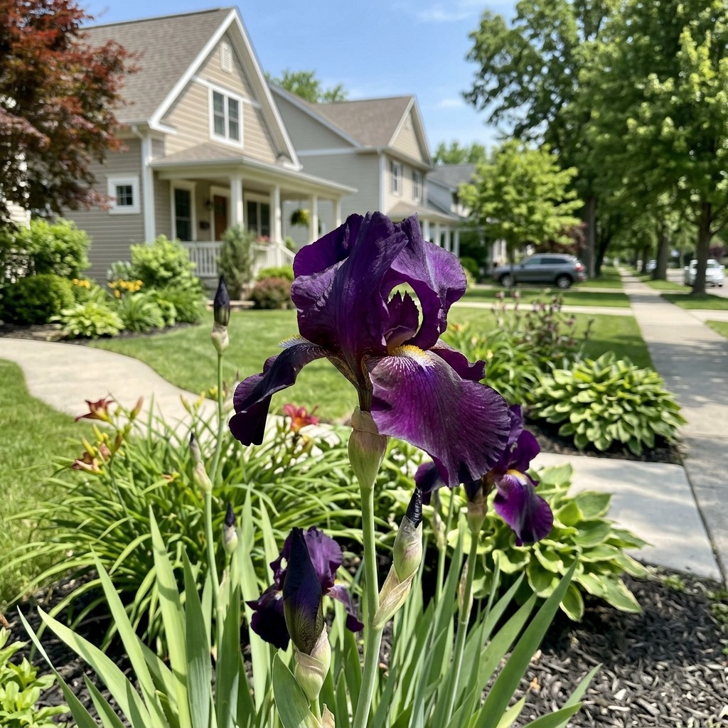 50 Count Black Iris Seeds – for Garden Borders, for Planting