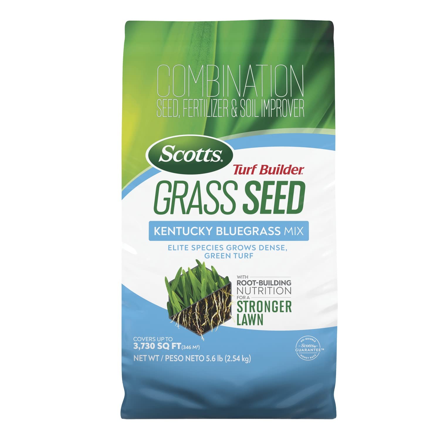 Scotts Turf Builder Kentucky Bluegrass Mix – Plus Lawn Fertilizer And
