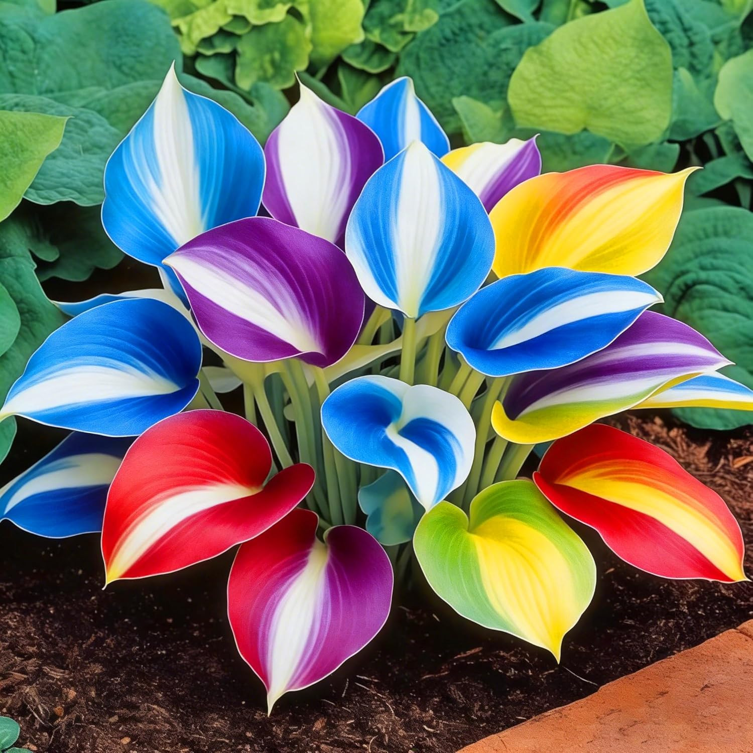 Hosta Seeds for Planting, 310+Pcs Rare Perennial Hosta Flower Seeds Plants, Non-