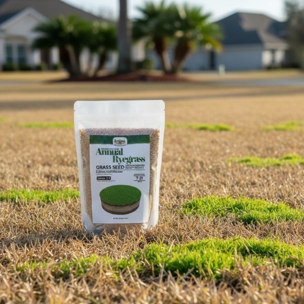Old Cobblers Farm™ Wicked Tuff Turf Annual Ryegrass- Fast Germination Lawn Grass