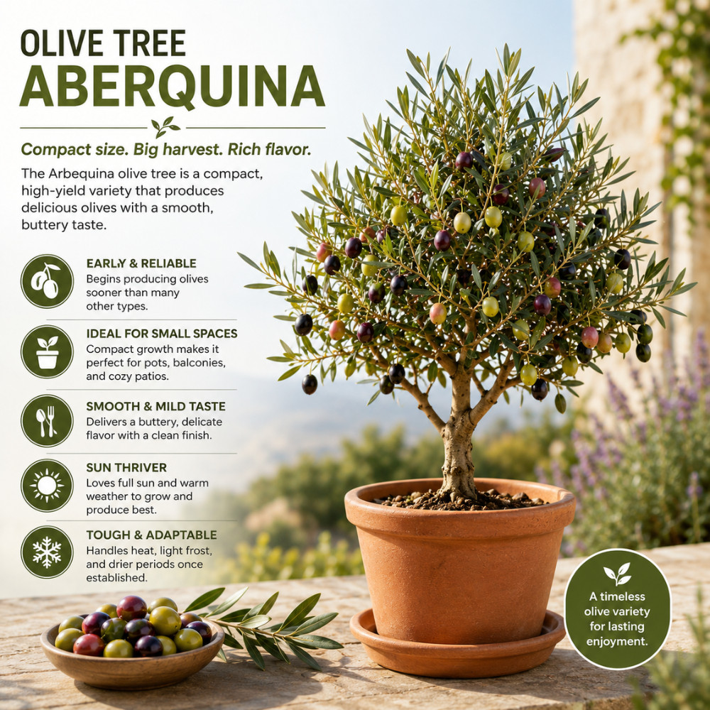 Arbequina Olive Tree Live Plant 4-6 Inches Tall Rooted Olea