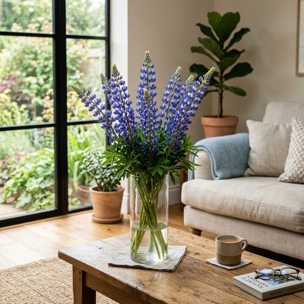 100 Blue Russell Lupine Seeds for Planting – Vibrant Heirloom Perennial Garden