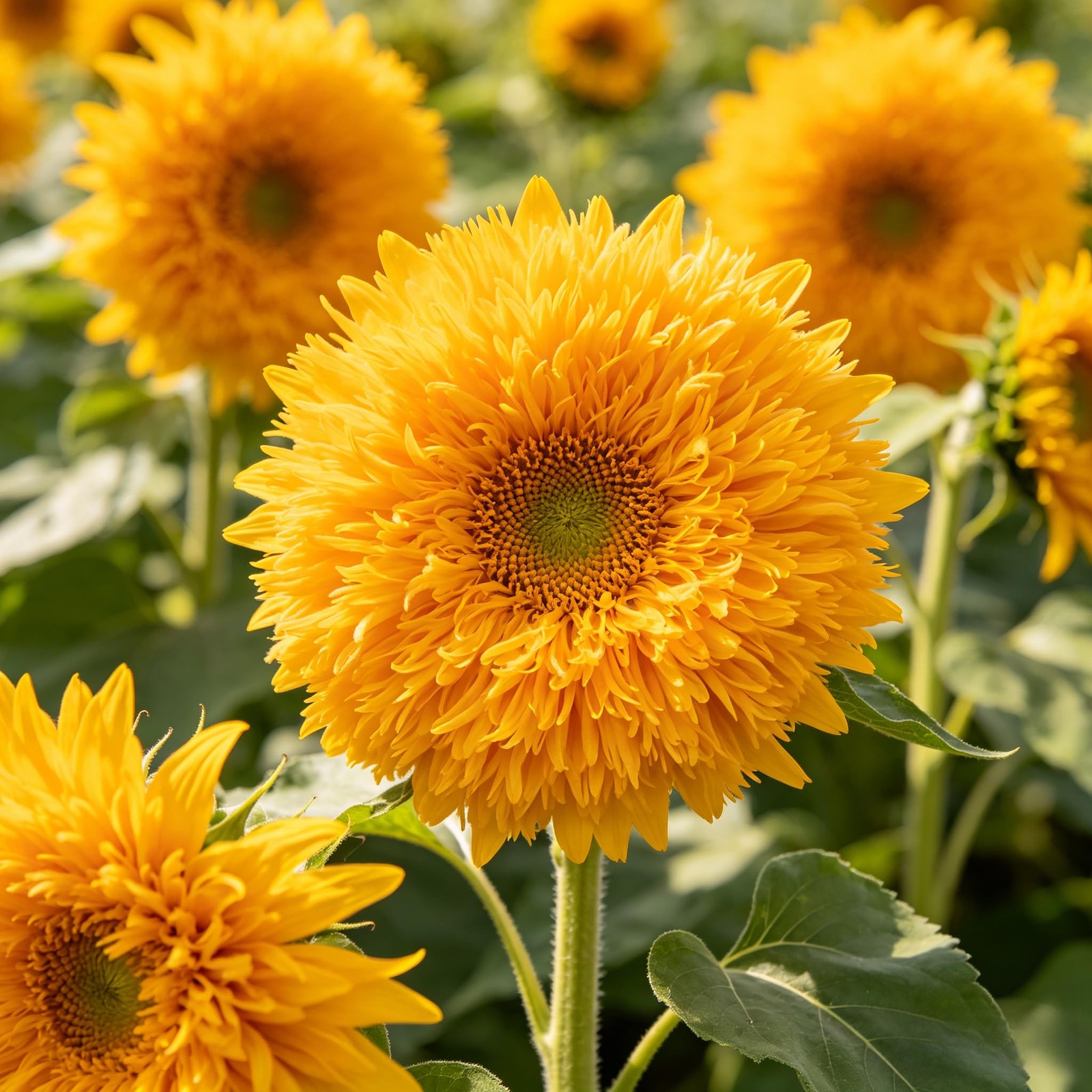 CarpetC100+ Teddy Bear Sunflower Seeds for Planting, Helianthus annuus Dwarf …