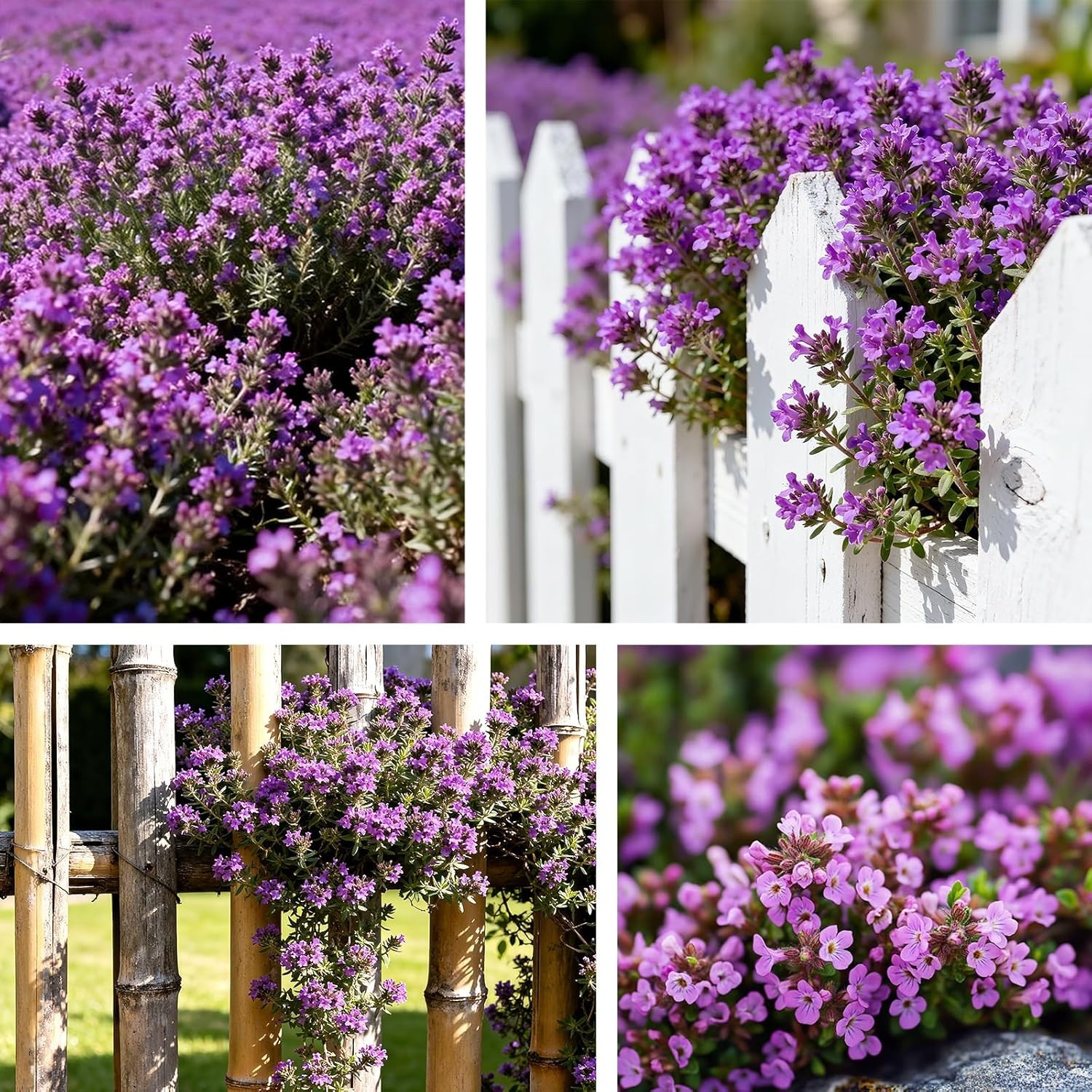 20000+ Creeping Thyme Seeds Thymus Serpyllum, Ground Cover Seeds, Fragrant La…