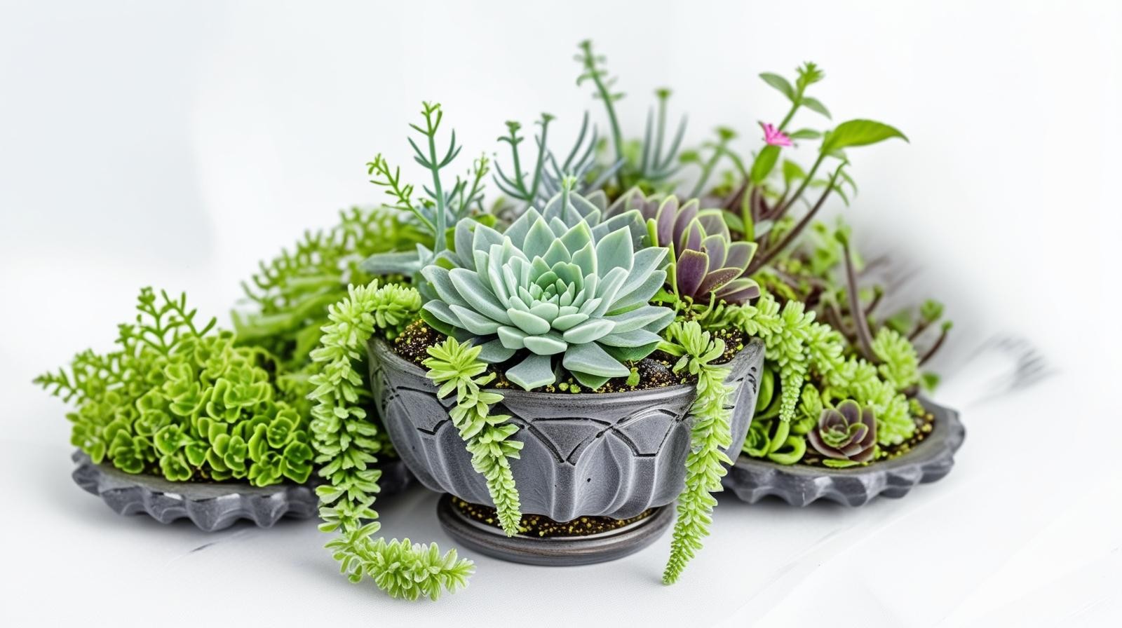 Succulents Trailing Assortment Rooted Starter Plant (Pack of 3)