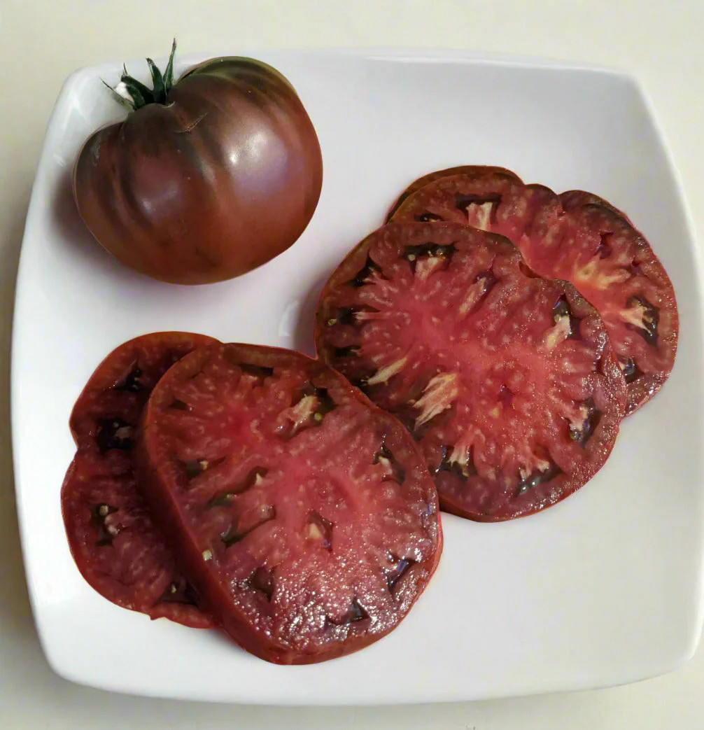 Cherokee Purple Tomato Seeds – For 2025 Planting Heirloom Beefsteak Native Large