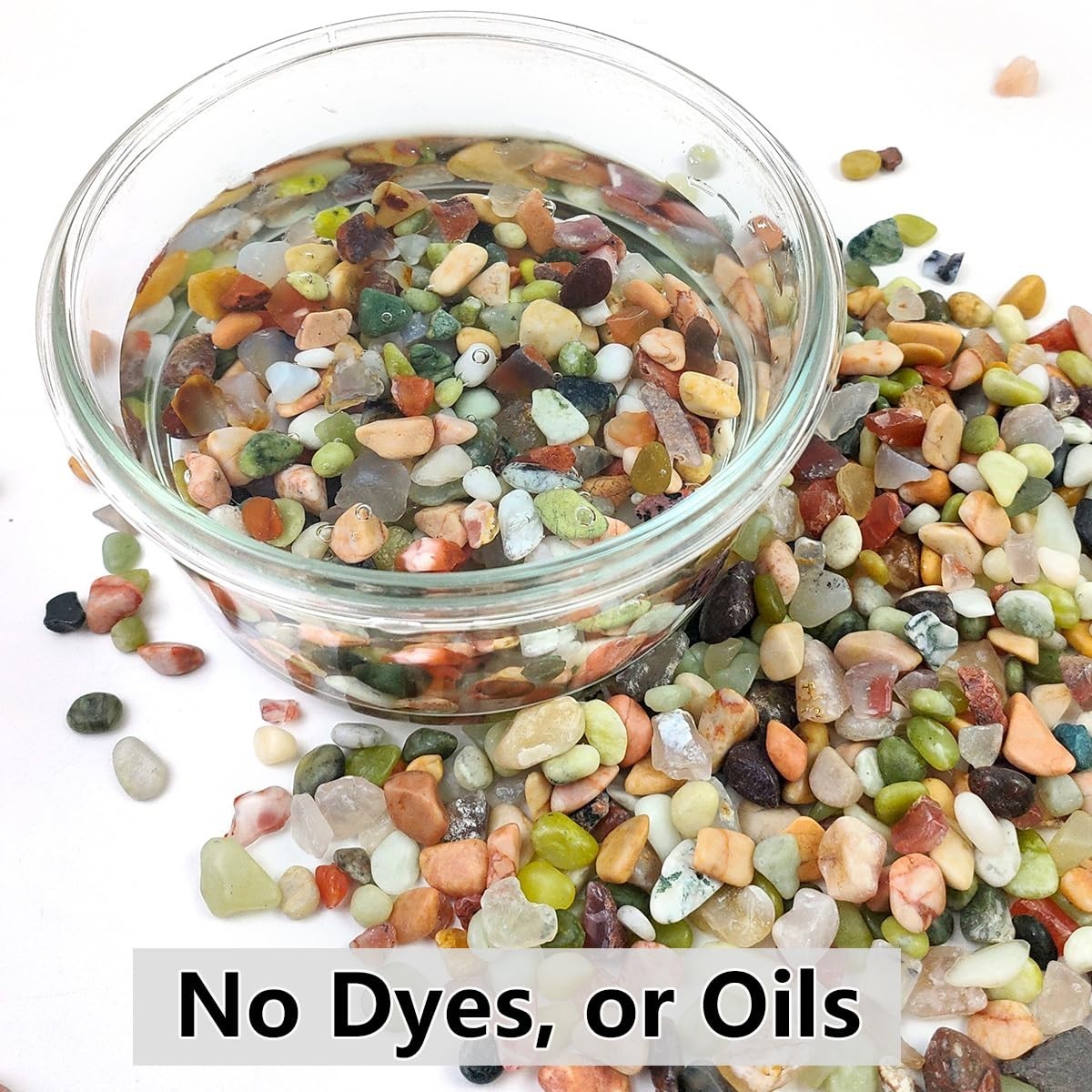 2LB Succulent and Cactus Colorful Pebbles, 3/8 Inch Pebbles for Indoor Plants…