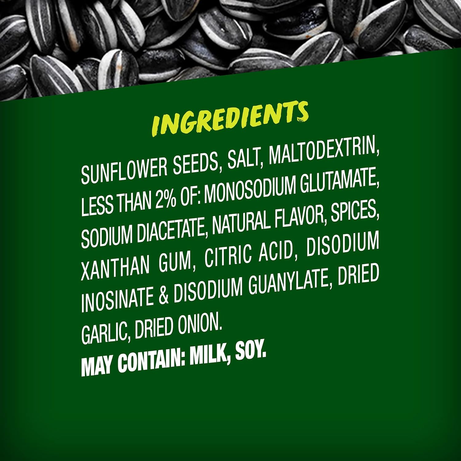 Sunflower Seeds, Vlasic Dill Pickle Flavor, 5.35 Oz. (Pack of 12)